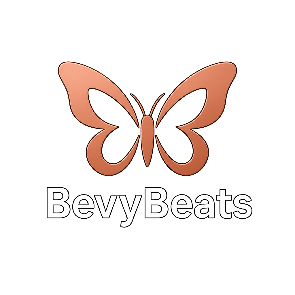 BevyBeats Butterfly Logo